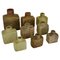 Sage and Earth Tone Vases, Set of 9 1