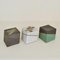 Cajas de cerámica de estudio en blanco, negro y verde salvia. Juego de 3, Imagen 2