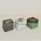 Sage Green, Black & White Studio Pottery Boxes, Set of 3 2