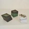Sage Green, Black & White Studio Pottery Boxes, Set of 3 10