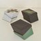 Sage Green, Black & White Studio Pottery Boxes, Set of 3, Image 9