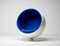 Blue Swivel Ball Chair by Eero Aarnio 9