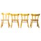 Danish Solid Birch Chairs, Set of 4 2