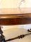 Antique Burr Walnut Inlaid Oval Centre Table, Image 6