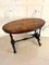 Antique Burr Walnut Inlaid Oval Centre Table 2