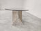 Vintage Travertine Coffee Table Italy, 1970s by Carlo Scarpa 6
