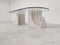 Vintage Travertine Coffee Table Italy, 1970s by Carlo Scarpa 5