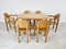 Rainer Daumiller Pine Wood Dining Set for Hirtshals Savvaerk, Set of 6, 1980s, Image 3