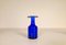 Mid-Century Blue Vases by Erik Hoglund for Kosta, Sweden, 1960s, Set of 8 7