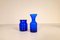 Mid-Century Blue Vases by Erik Hoglund for Kosta, Sweden, 1960s, Set of 8, Image 8