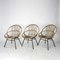 Rattan Terrace Chairs, Set of 3, Image 2