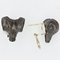 Modern Ram Vermeil Stud Earrings 3