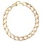 18 Karat Rose Gold Curb Bracelet, 1960s 1