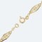 Collar de cadena de filigrana de oro amarillo de 18 kt francés del siglo XX, Imagen 7