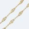20th Century French 18 Karat Yellow Gold Filigree Chain Necklace, Image 6