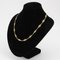 20th Century French 18 Karat Yellow Gold Filigree Chain Necklace, Image 4