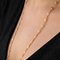 20th Century French 18 Karat Rose Gold Long Necklace 9