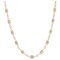 20th Century French 18 Karat Rose Gold Long Necklace 1