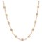 20th Century French 18 Karat Rose Gold Long Necklace, Image 1