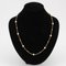 French Cultured Pearls 18 Karat Yellow Gold Spindles Necklace, 1960s, Image 3