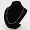French Cultured Pearls 18 Karat Yellow Gold Spindles Necklace, 1960s, Image 4