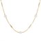 French Cultured Pearls 18 Karat Yellow Gold Spindles Necklace, 1960s, Image 10