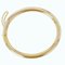 Bracelet Ovale Moderne en Or Jaune 18 Carats 9