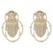 Orecchini pendenti Vermeil Scarab Beetle, Immagine 1