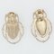 Modern Vermeil Scarab Beetle Drop Earrings, Image 3