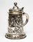 Silver Beer Mug with Battle Scenes, Early 19th Century 2