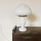 Art Nouveau Style Milk Glass Table Lamp, Image 1