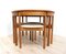 Mid-Century Danish Teak Dining Table & Chairs by Hans Olsen for ABJ Mobler, Set of 5 3