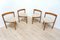 Mid-Century Danish Teak Dining Table & Chairs by Hans Olsen for ABJ Mobler, Set of 5, Image 12