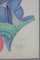 Fritz Klee, Composition Abstraite, Allemagne, 1955, Dessin 7