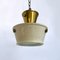 Mid-Century Italian Brass & Perforated Metal Pendant Lights from Fontana Arte, 1950s, Set of 2 5