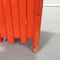 Mid-Century Italian Red Wooden Umbrella Stand by Sottsass for Poltronova, 1960s, Image 8