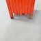 Mid-Century Italian Red Wooden Umbrella Stand by Sottsass for Poltronova, 1960s 7