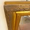 Antiker italienischer Spiegel mit Rahmen aus Holz & vergoldetem Rahmen, 1930er 7