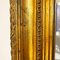 Antiker italienischer Spiegel mit Rahmen aus Holz & vergoldetem Rahmen, 1930er 9