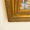 Antiker italienischer Spiegel mit Rahmen aus Holz & vergoldetem Rahmen, 1930er 11