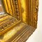 Antiker italienischer Spiegel mit Rahmen aus Holz & vergoldetem Rahmen, 1930er 10