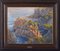E. Palá, Impressionist Coastal Seascape, 20th-century, Oil on Canvas, Framed 1