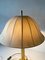 Large Fabric Shade & Brass Body Table Lamp by Eru, Germany, 1980s 11