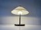 Mid-Century Modern Acrylic Glass and Brass Table Lamp, Germany, 1950s, Image 10