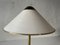 Mid-Century Modern Acrylic Glass and Brass Table Lamp, Germany, 1950s 4