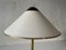 Mid-Century Modern Acrylic Glass and Brass Table Lamp, Germany, 1950s, Image 4