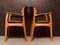 Mid-Century Model 49 Chairs in Teak & Brown Vinyl Upholstery by Erik Buch for Oddense Maskinsnedkeri / O.D. Møbler, Denmark, Set of 6 2