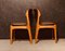 Mid-Century Model 49 Chairs in Teak & Brown Vinyl Upholstery by Erik Buch for Oddense Maskinsnedkeri / O.D. Møbler, Denmark, Set of 6, Image 10