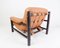 Danish Leather Lounge Chair, 1960s, Image 4