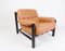 Danish Leather Lounge Chair, 1960s 1